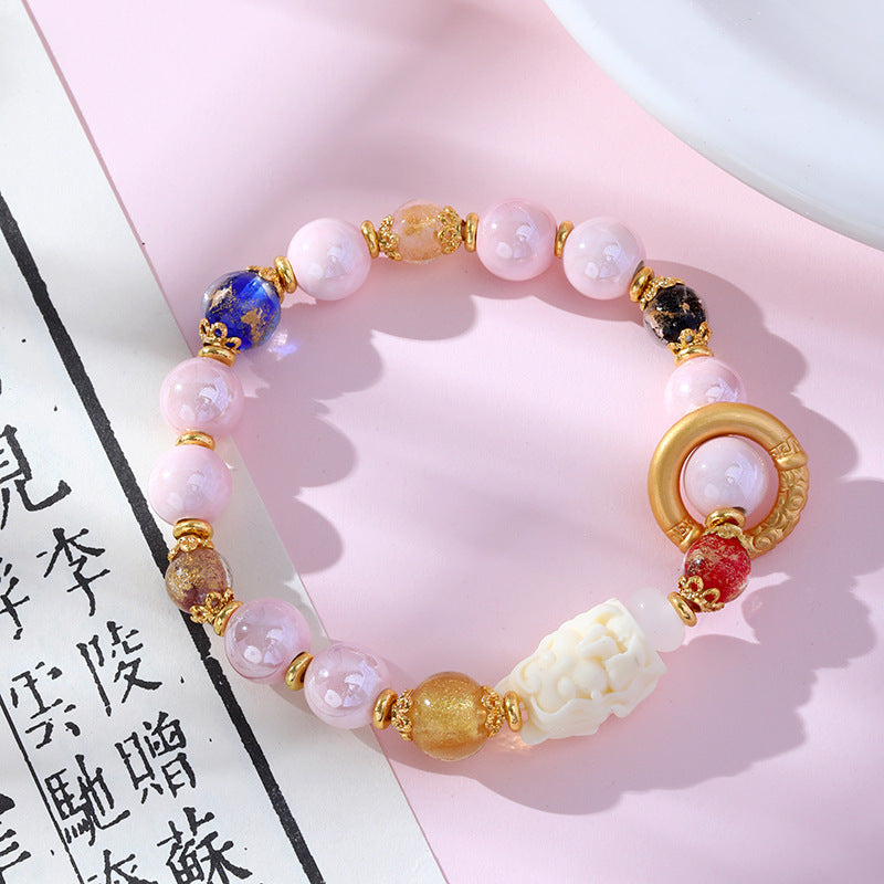 Charming Violet Sacred Ash Porcelain Bracelet – Blue Planet
