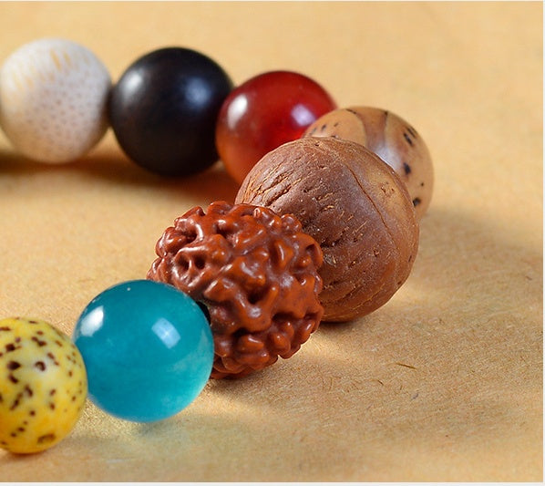 Shangri-La 18 Sacred Seeds Bracelet – Multidimensional Guardianship