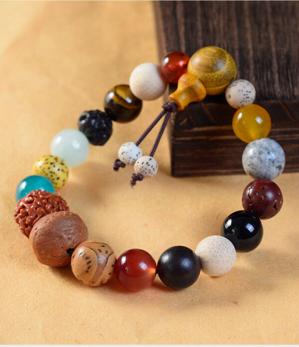 Shangri-La 18 Sacred Seeds Bracelet – Multidimensional Guardianship