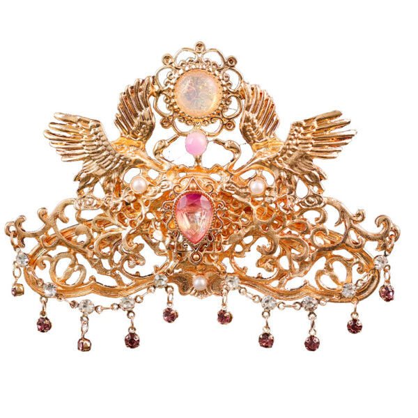 Imperial Phoenix Crown – Sacred Feminine Energy Hair Accessory