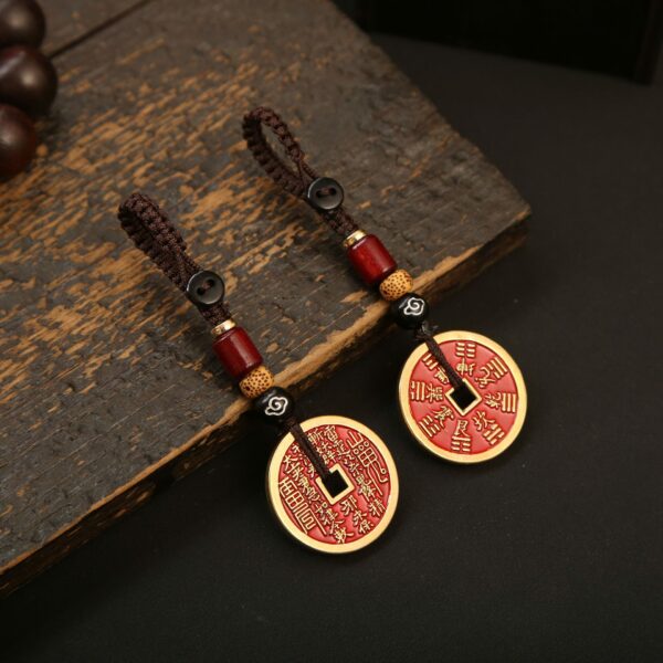 Mountain Spirit Coins – Symbolic Word Energy Amulet